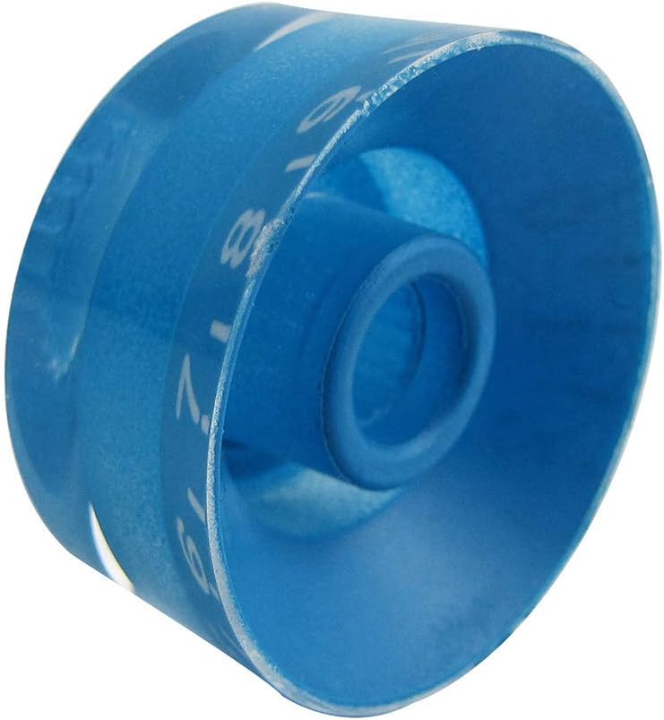 FLEOR 4pcs Blue Guitar Knobs Top Hat Volume Tone Speed Control Knob for Electric Guitar Parts - Image 2